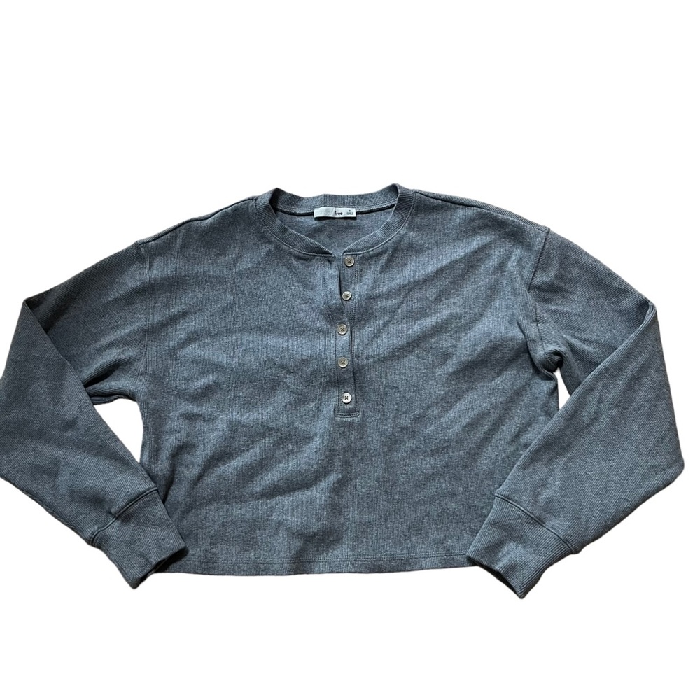 Wilfred Aritzia Mavis T-shirt Top Gray Size Small